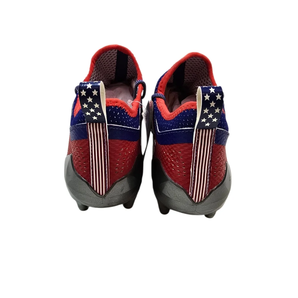 ADIDAS Adizero 5-Star 7.0 Philadelphia Low Football Cleats, Red/Blue‎ Men's Sz 9